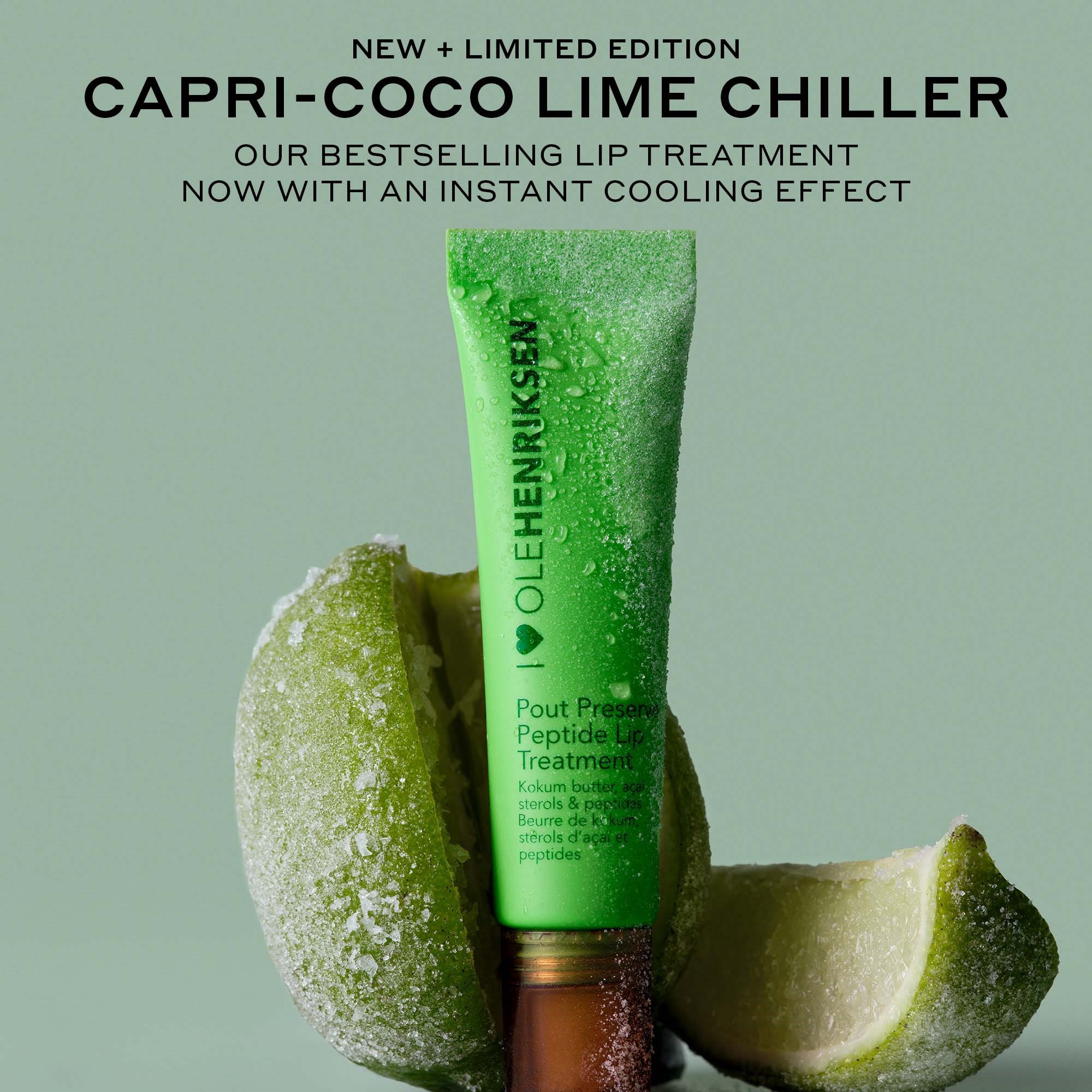 OLEHENRIKSEN Pout Preserve Peptide Lip Treatment Chiller Lime Coconut (obrázok 3)