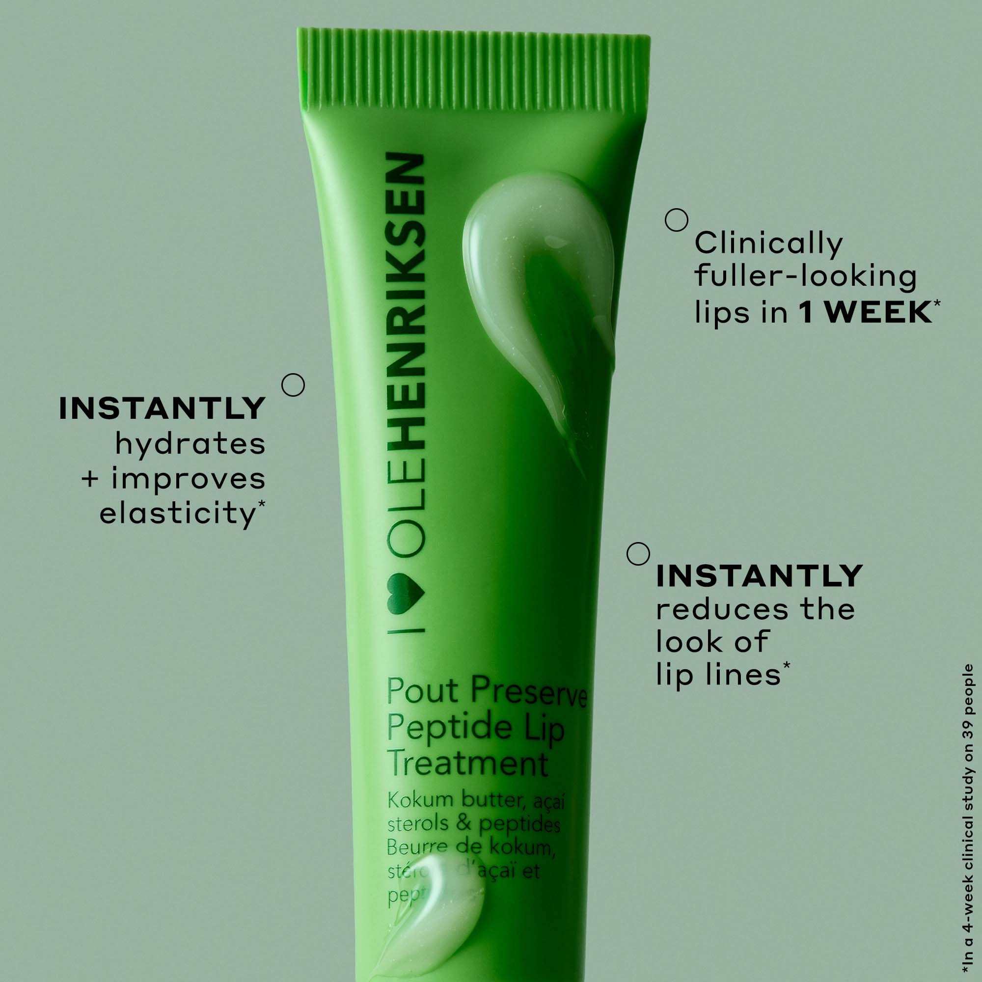 OLEHENRIKSEN Pout Preserve Peptide Lip Treatment Chiller Lime Coconut (obrázok 5)