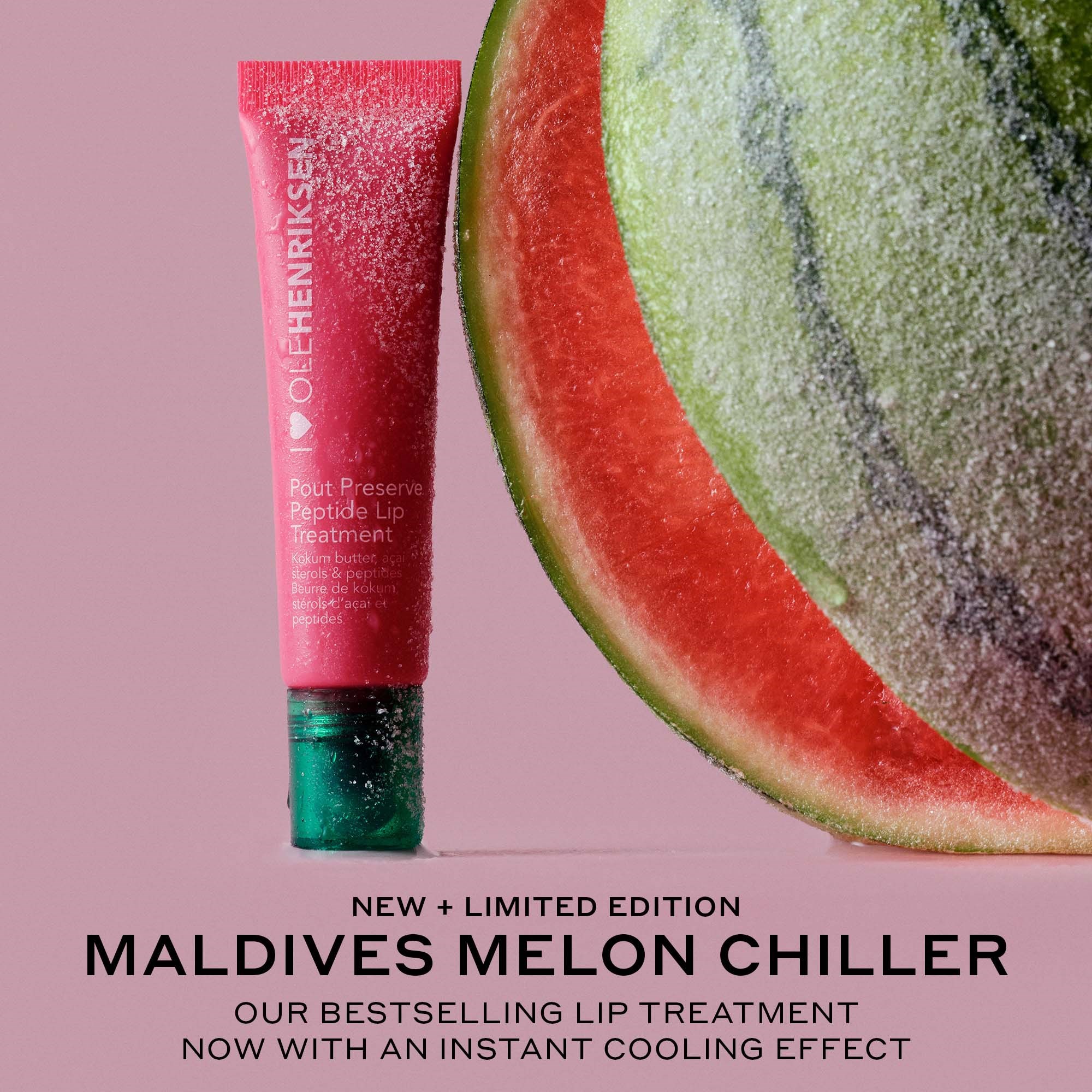 OLEHENRIKSEN Pout Preserve Peptide Lip Treatment Chiller Watermelon (obrázok 3)