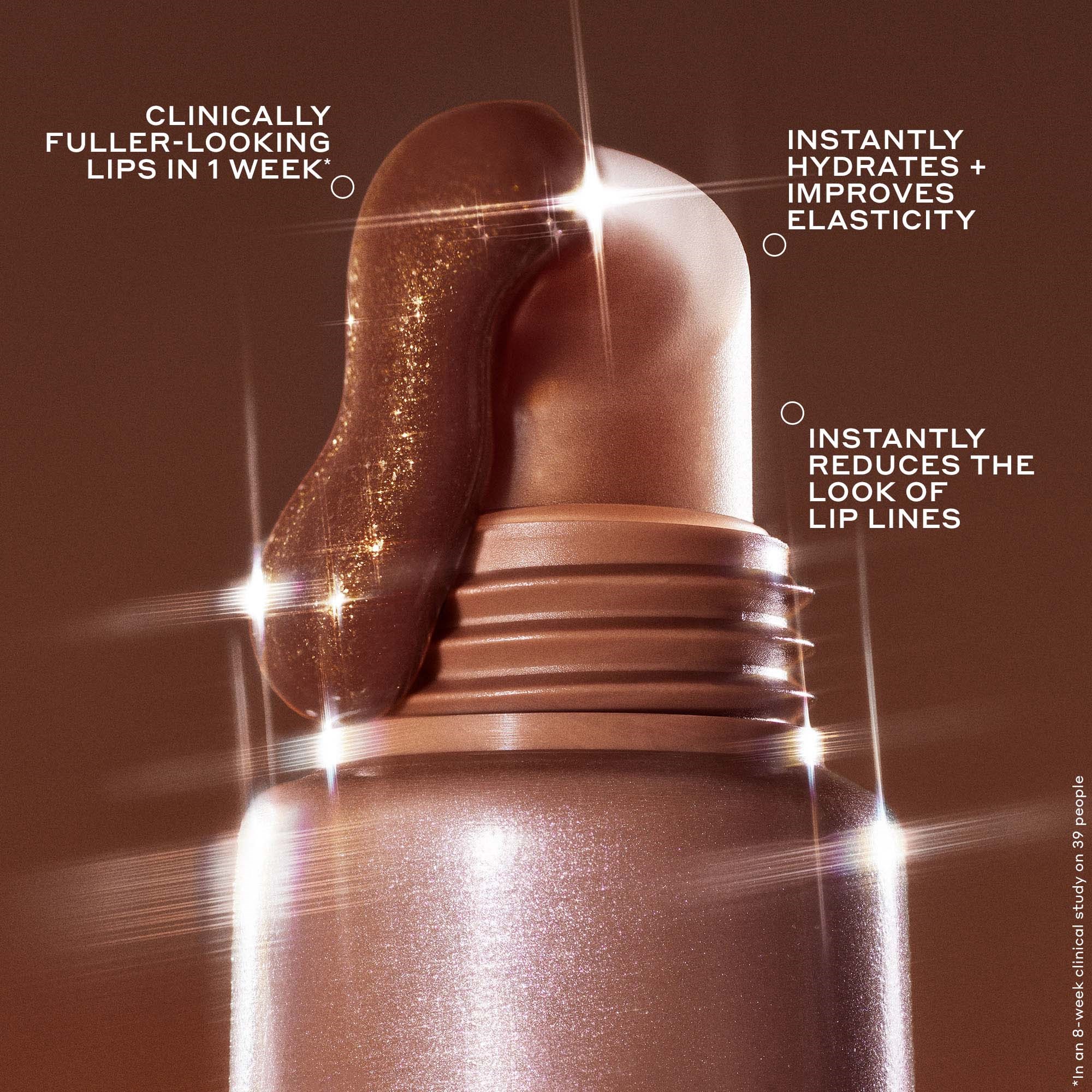 OLEHENRIKSEN Pout Preserve Peptide Lip Treatment Glimmers Cocoa Crem (obrázok 5)