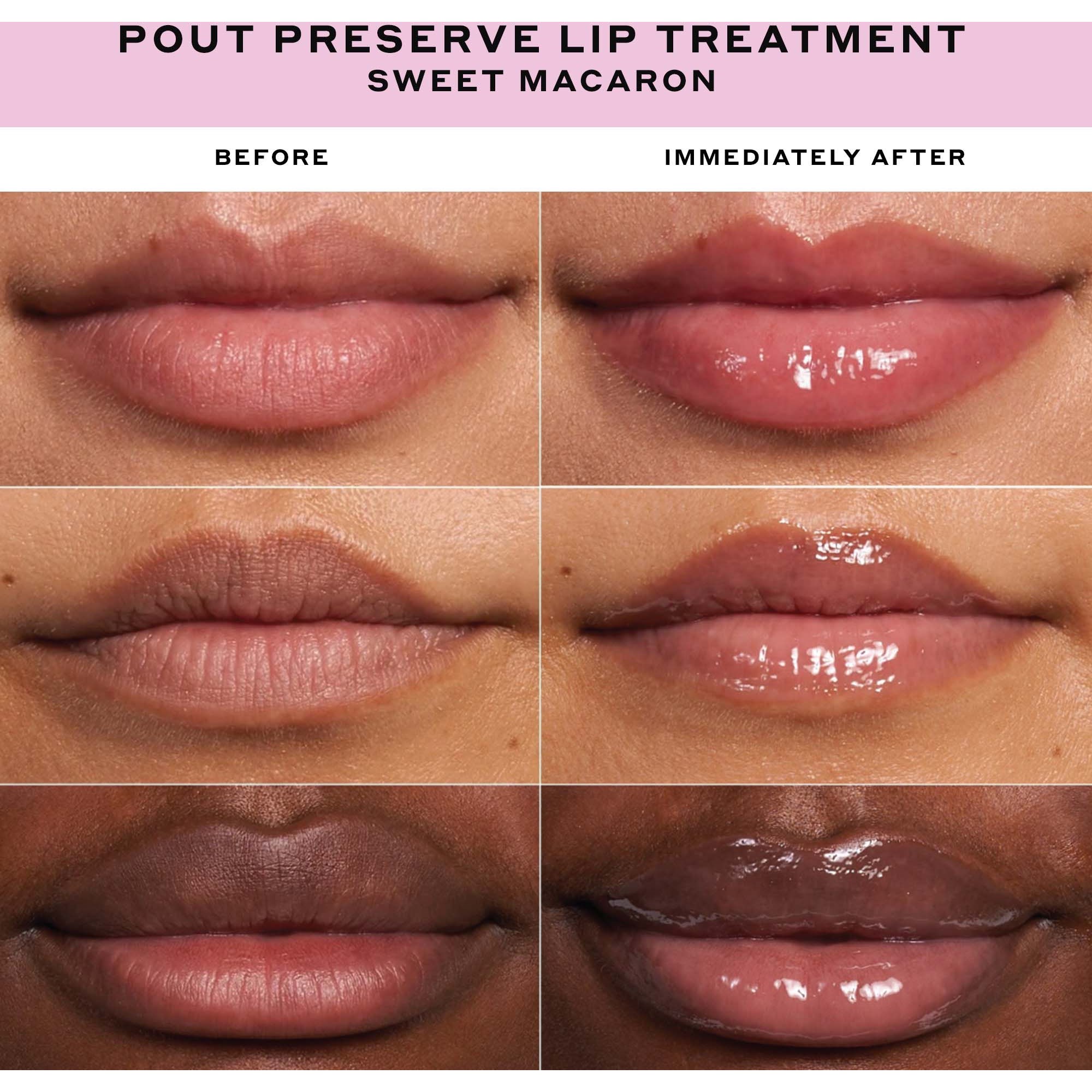 OLEHENRIKSEN Pout Preserve Peptide Lip Treatment Sweet Macaron (obrázok 4)