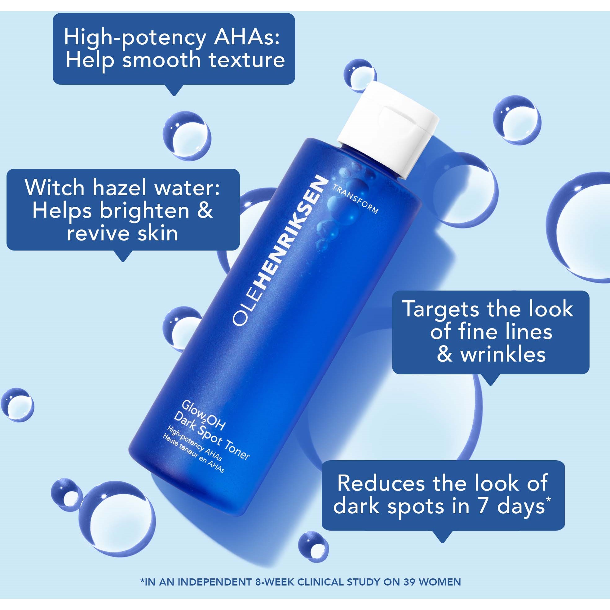 Alternativ bild 1 för Ole Henriksen Transform Glow2OH Dark Spot Toner 190 ml