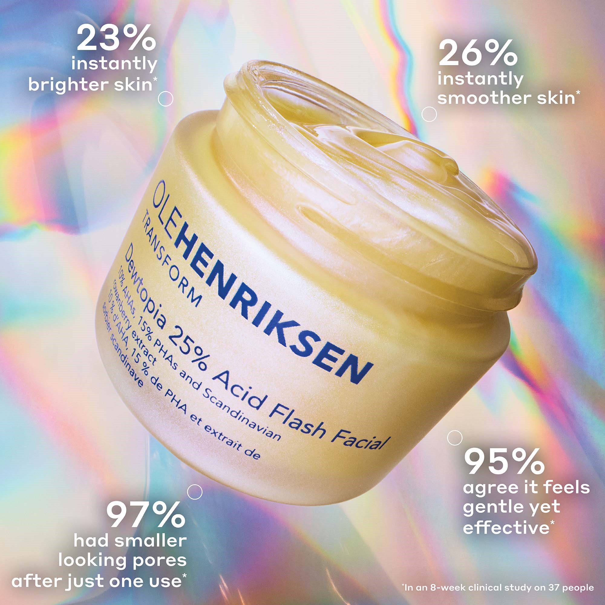 OLEHENRIKSEN Transform Dewtopia 25% Acid Flash Facial Mask 50 ml (obrázok 3)