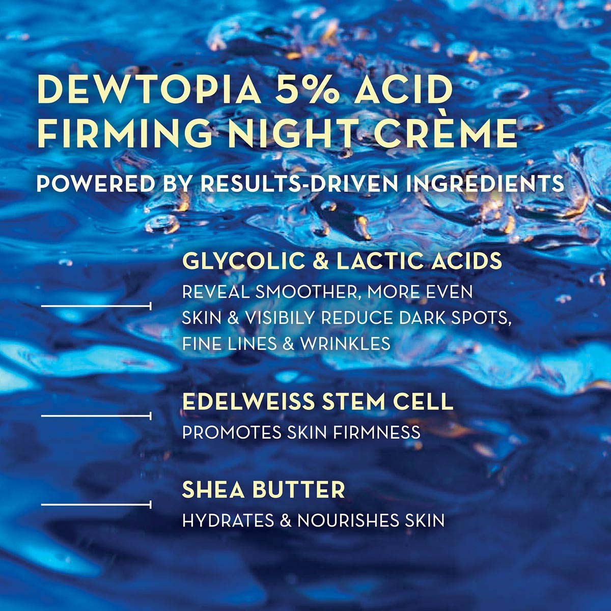 OLEHENRIKSEN Transform Dewtopia 5% Acid Firming Night Crème 50 ml (obrázok 5)