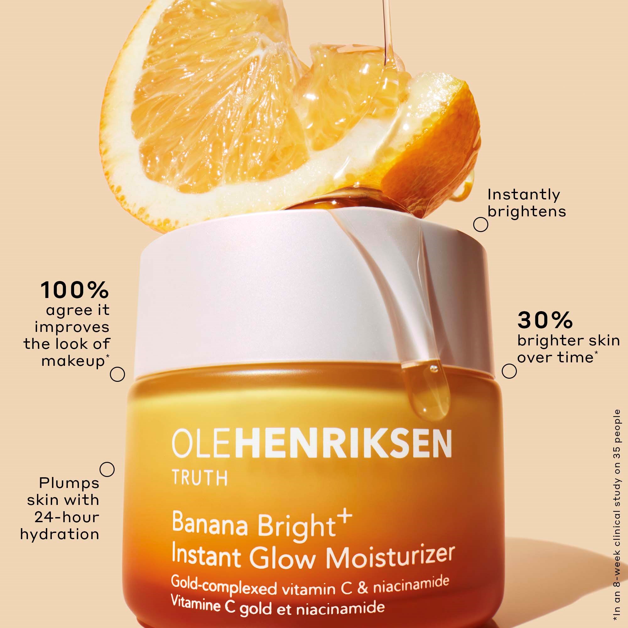 OLEHENRIKSEN Truth Banana Bright+ Instant Glow Moisturizer 50 ml (obrázok 3)