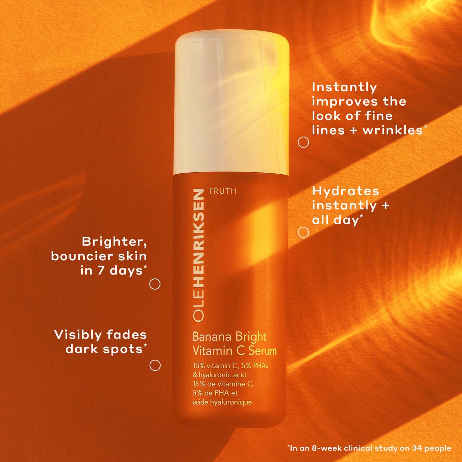 OLEHENRIKSEN Truth Banana Bright Vitamin C Serum 30 ml (obrázok 3)