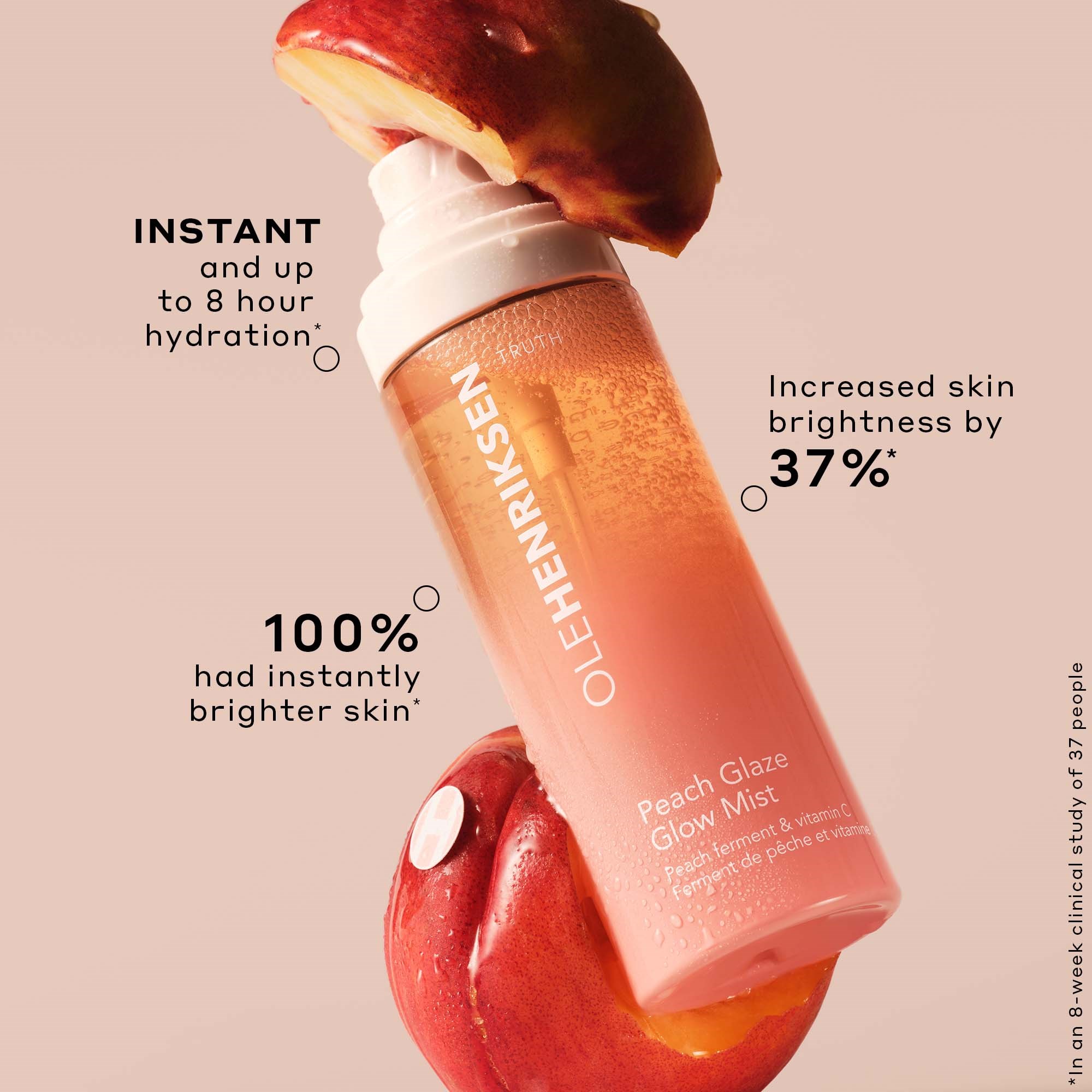 OLEHENRIKSEN Truth Peach Glaze Glow Mist 80 ml (obrázok 6)