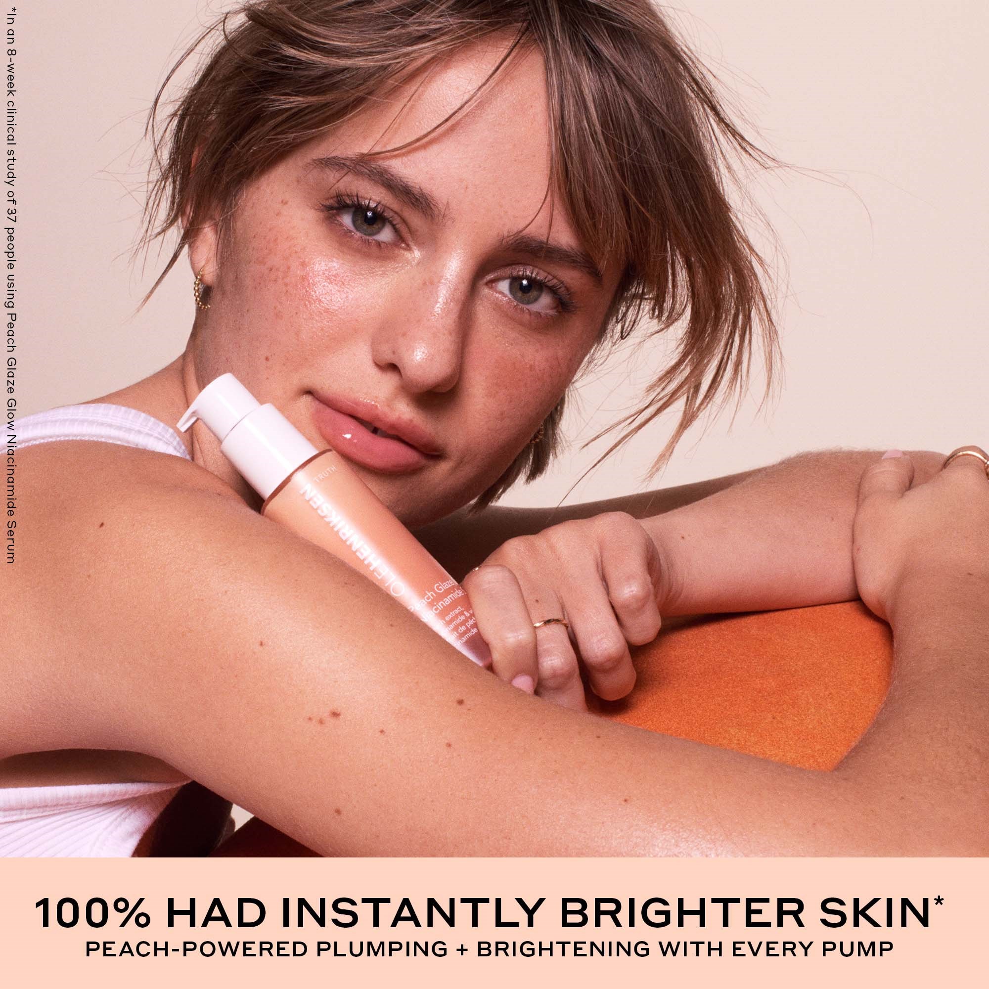 OLEHENRIKSEN Truth Peach Glaze Glow Niacinamide Serum 30 ml (obrázok 3)