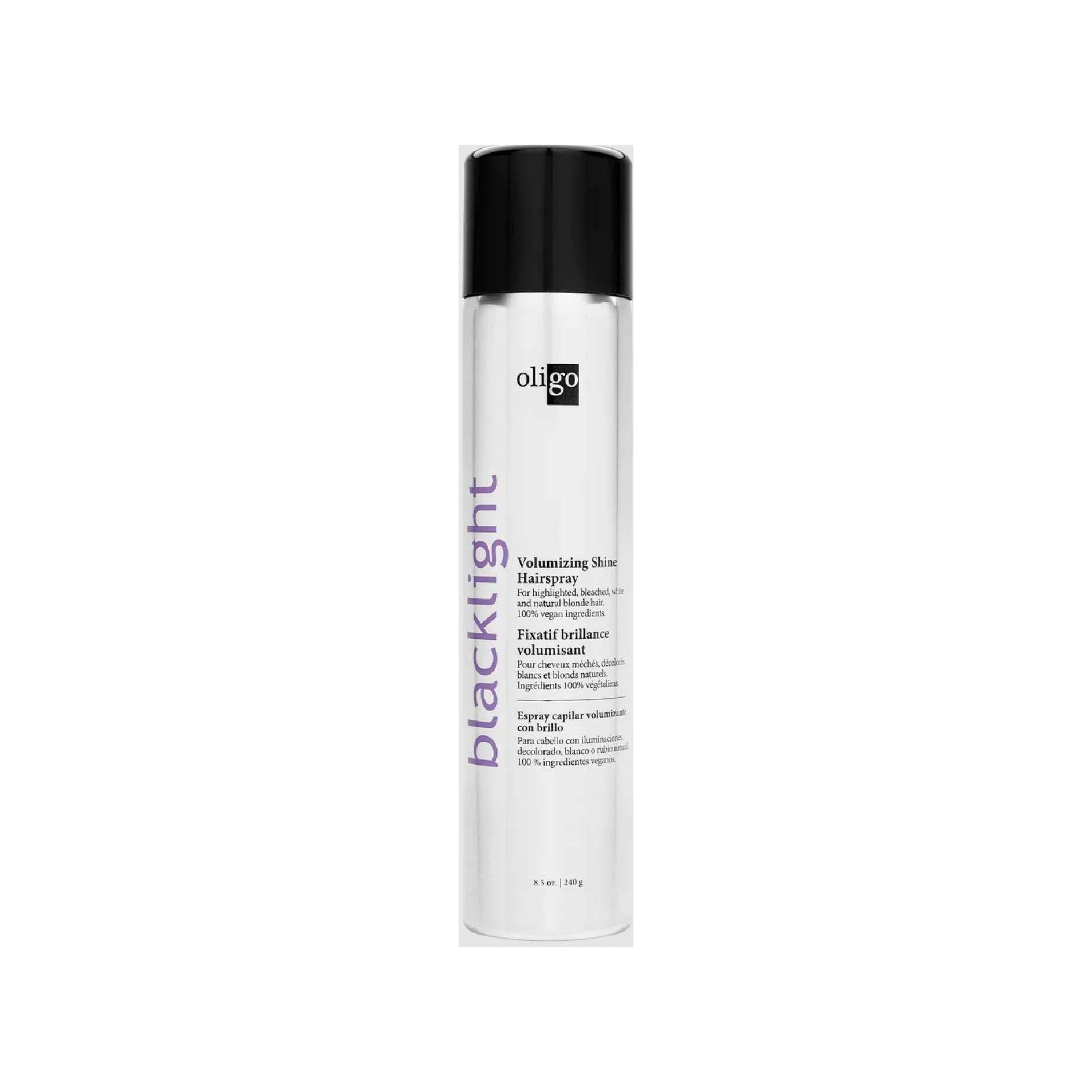 Oligo Blacklight Styling & Care Volumizing Shine Hairspray 240 g