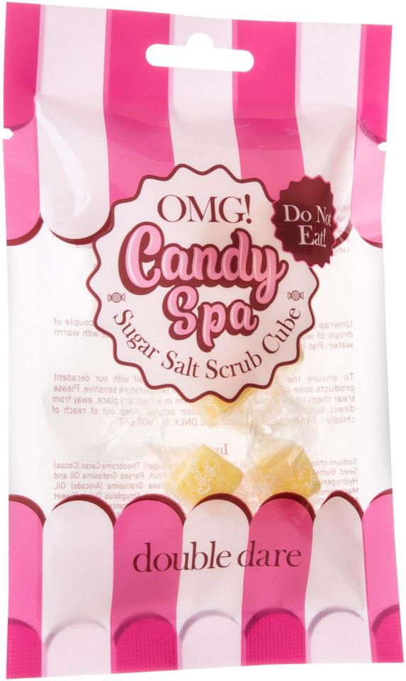 OMG! Double Dare Candy Spa: Sugar Salt Scrub Cube #02 Rich Shea Butter