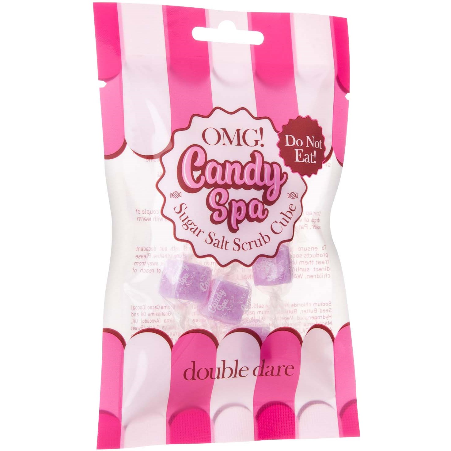 Läs mer om OMG! Double Dare Candy Spa: Sugar Salt Scrub Cube #06 Miracle Vit E
