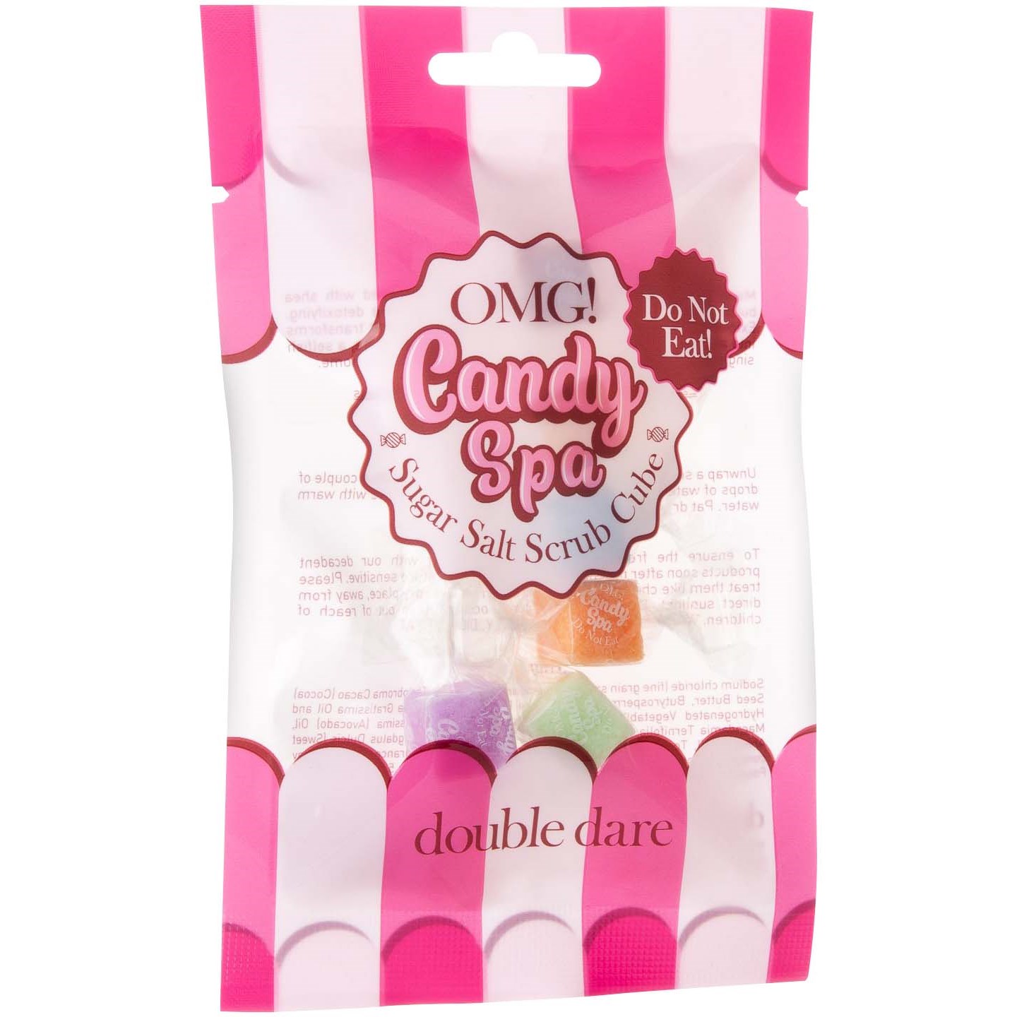 Bilde av Omg! Double Dare Candy Spa: Sugar Salt Scrub Cube #07 Assorted Mix