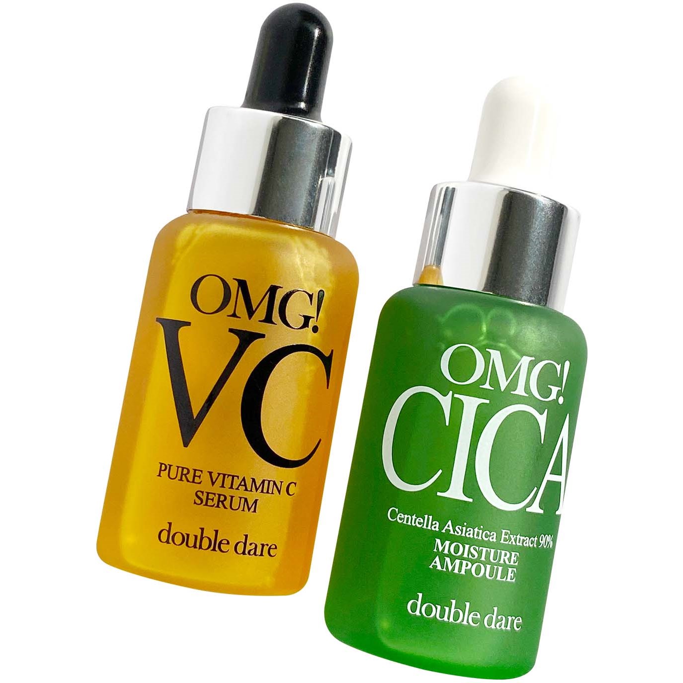 Bilde av Omg! Double Dare Dio Kit Vitamin C And Cica Serum