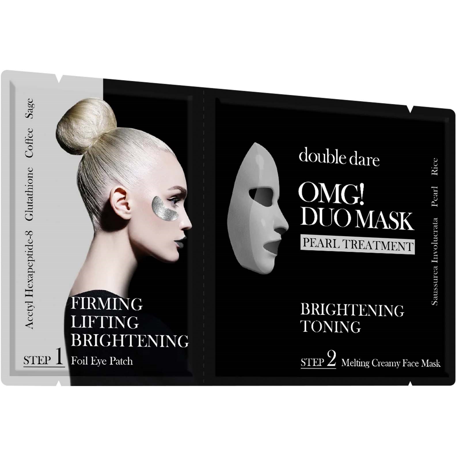 Bilde av Omg! Double Dare Duo Mask Pearl Treatment
