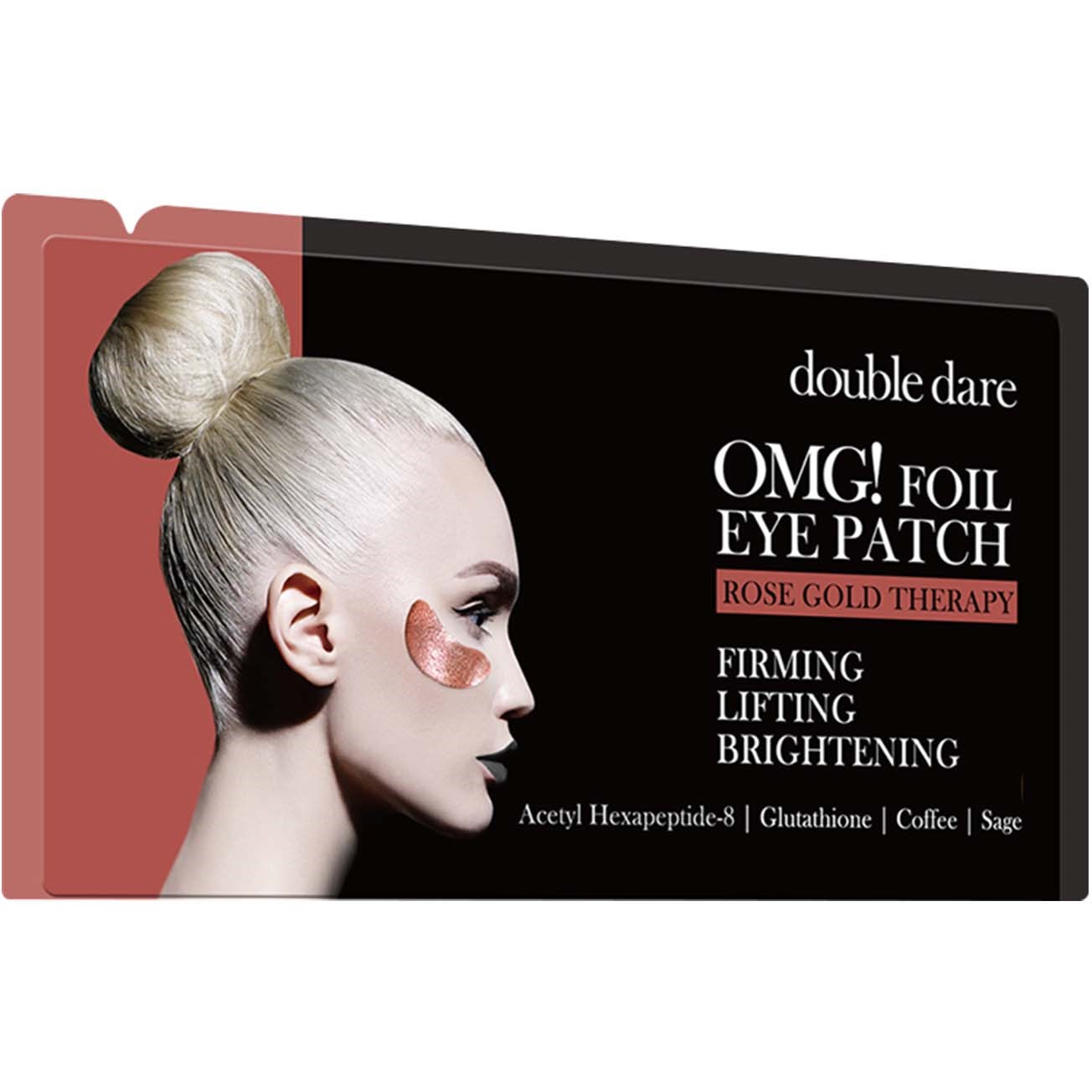 Bilde av Omg! Double Dare Foil Eye Patch Rose Gold Therapy