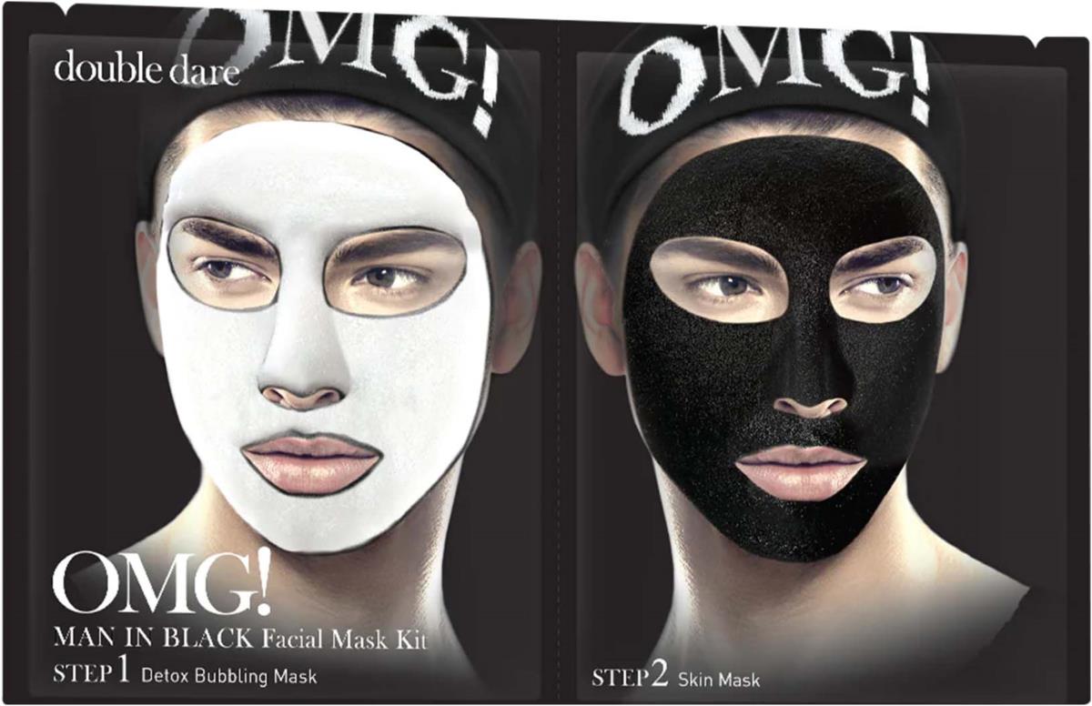 OMG! Double Dare Man In Black Facial Mask 1 pcs | lyko.com