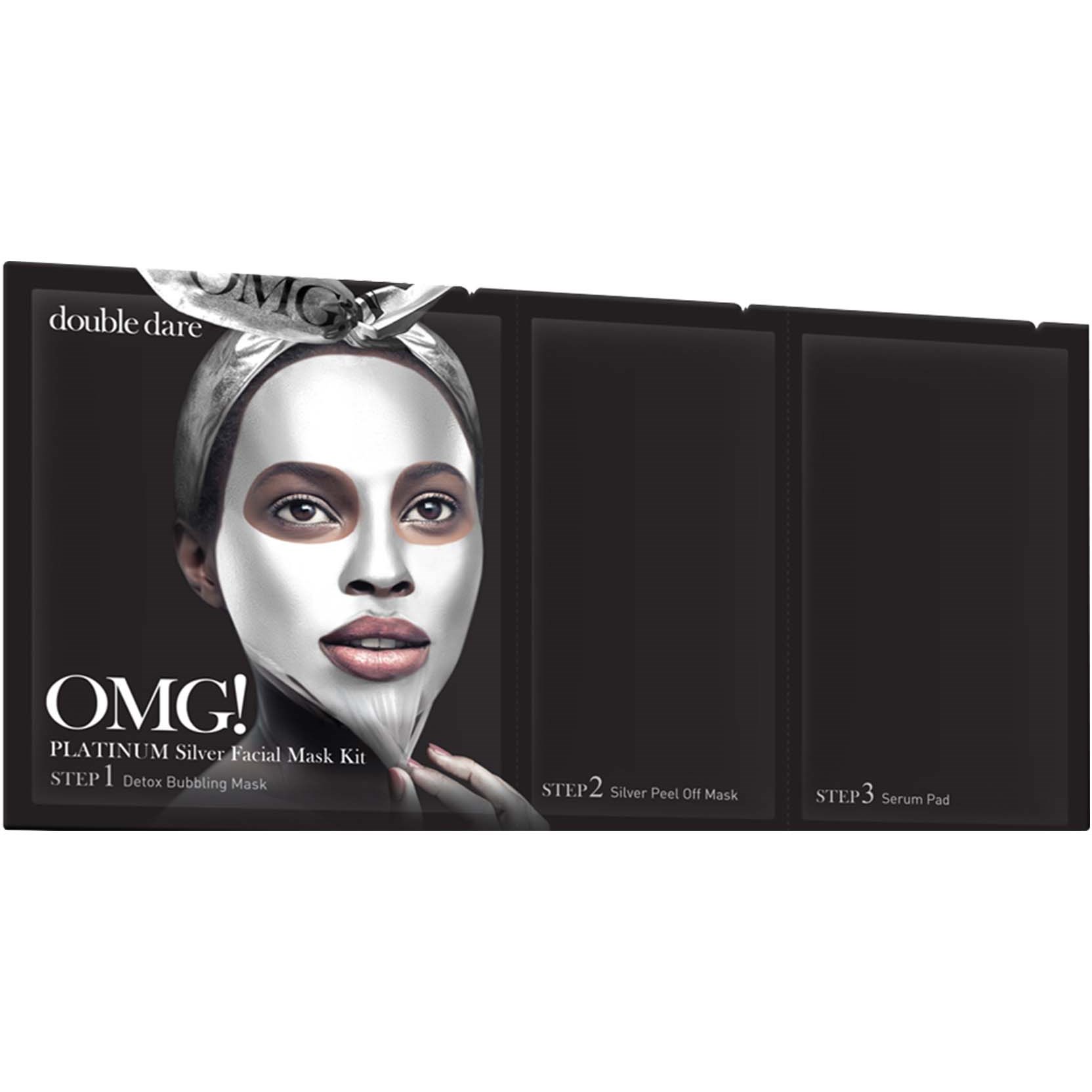 Läs mer om OMG! Double Dare Platinum Silver Facial Mask 1 pcs