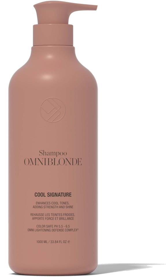 OMNI BLONDE Cool Signature Shampoo 1000ml