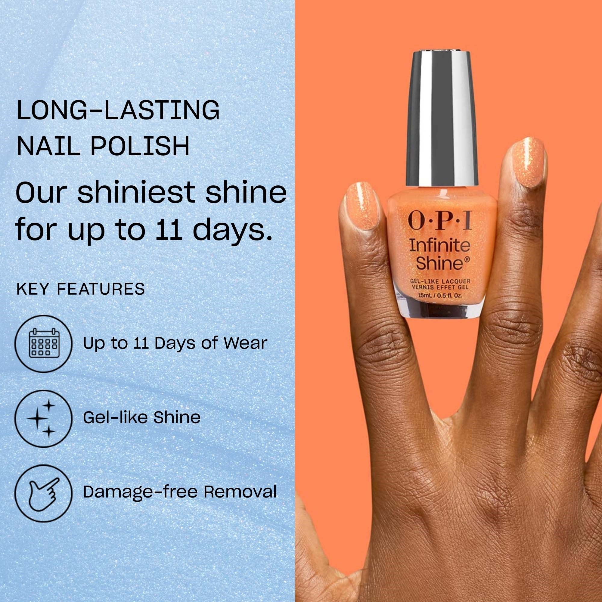 OPI Infinite Shine Spring 25 OPI'm Dreaming Dreamsicle (obrázok 3)