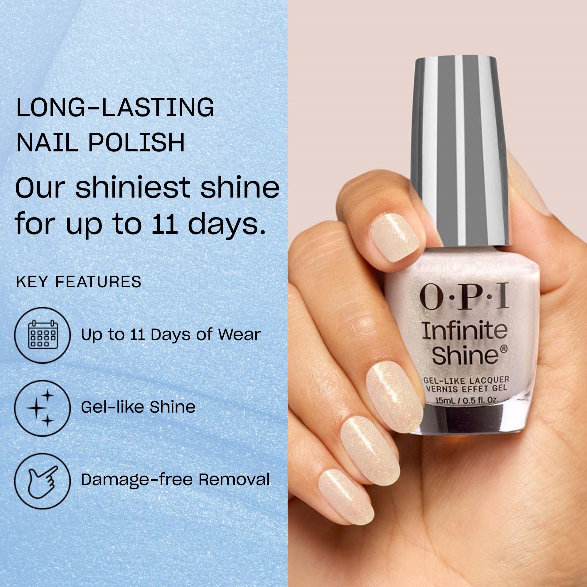 OPI Infinite Shine Spring 25 OPI'm Dreaming From Dusk to Salon (obrázok 3)