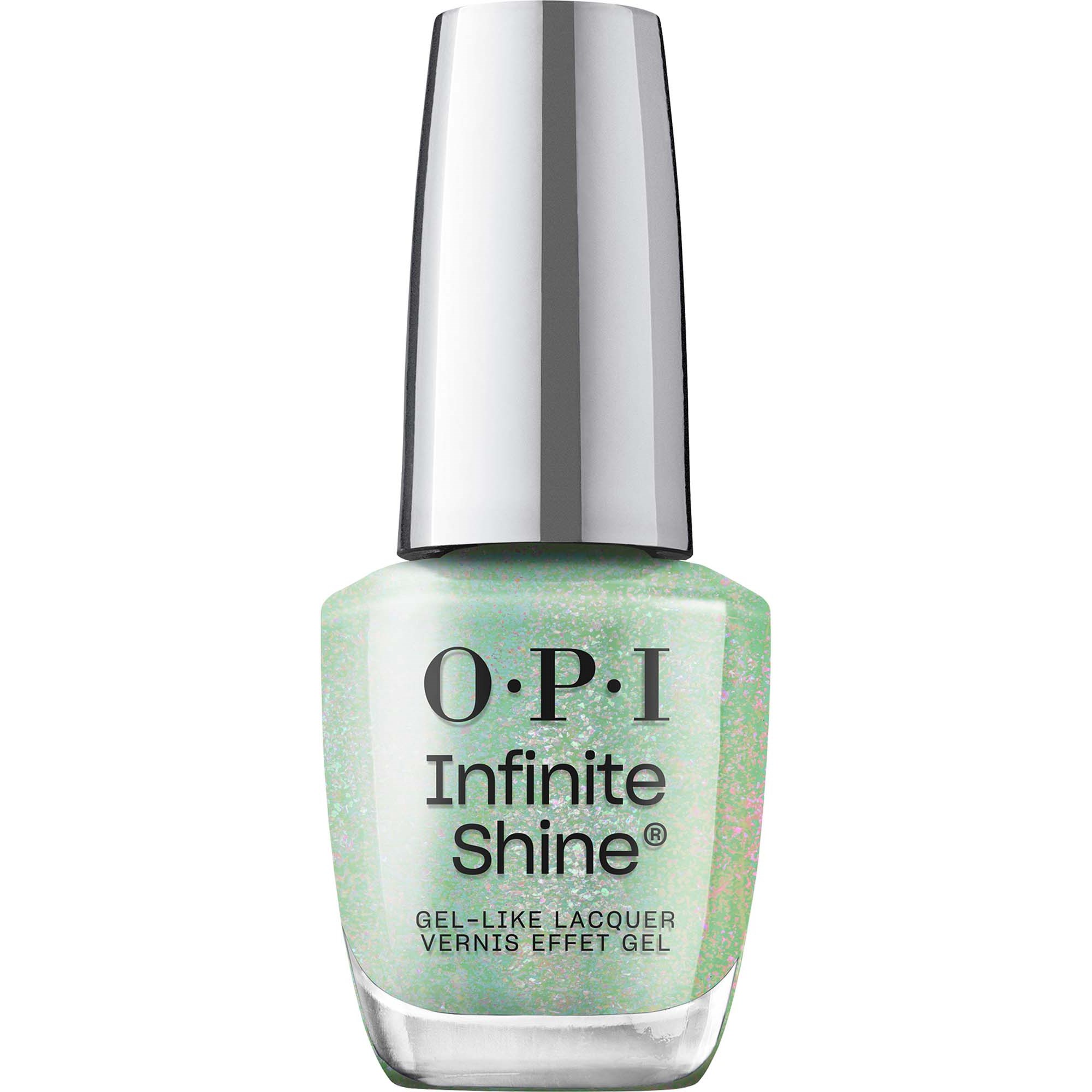 OPI Infinite Shine Spring 25 OPI'm Dreaming Teals Familiar billede