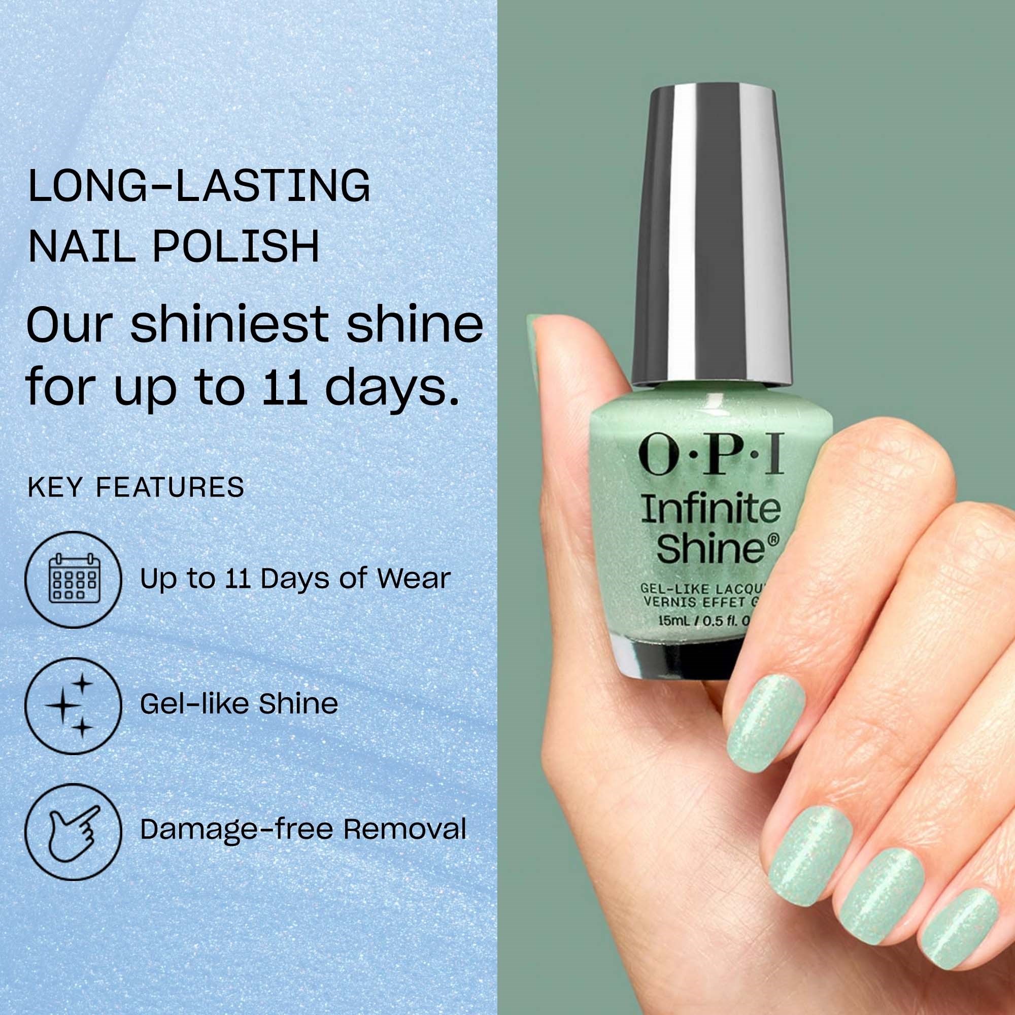 OPI Infinite Shine Spring 25 OPI'm Dreaming Teals Familiar (obrázok 3)