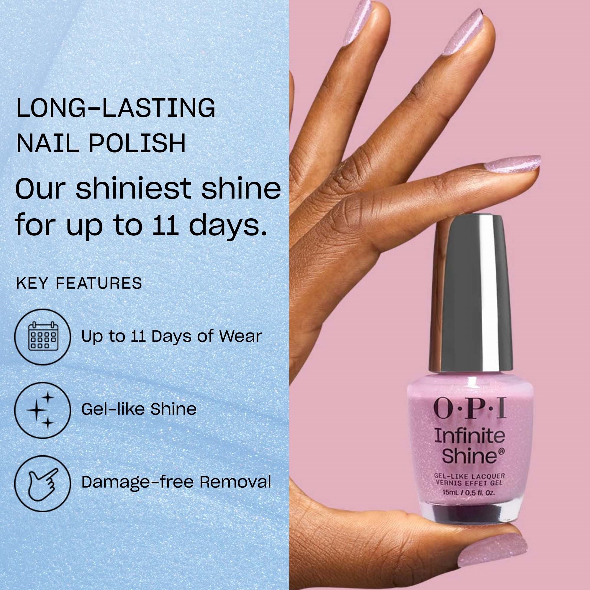 OPI Infinite Shine Spring 25 OPI'm Dreaming Time Will Pastel (obrázok 3)