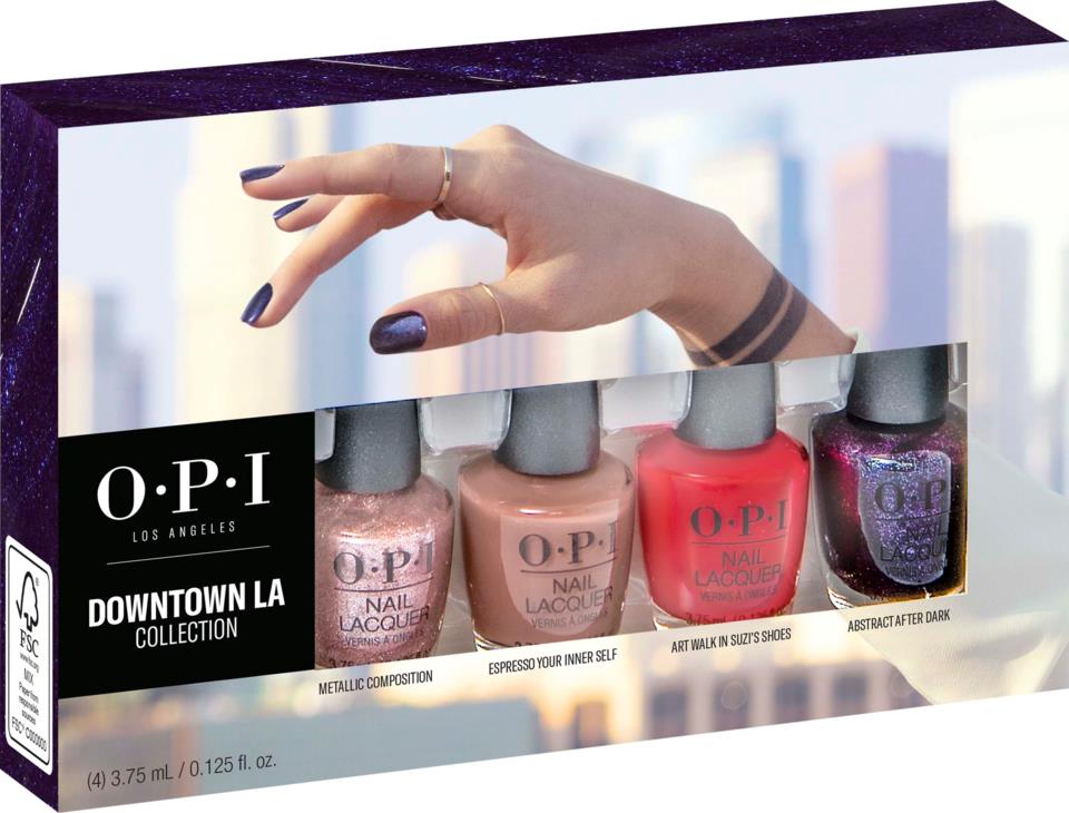 OPI Downtown LA Collection Collection Nail Lacquer mini 4-Pack