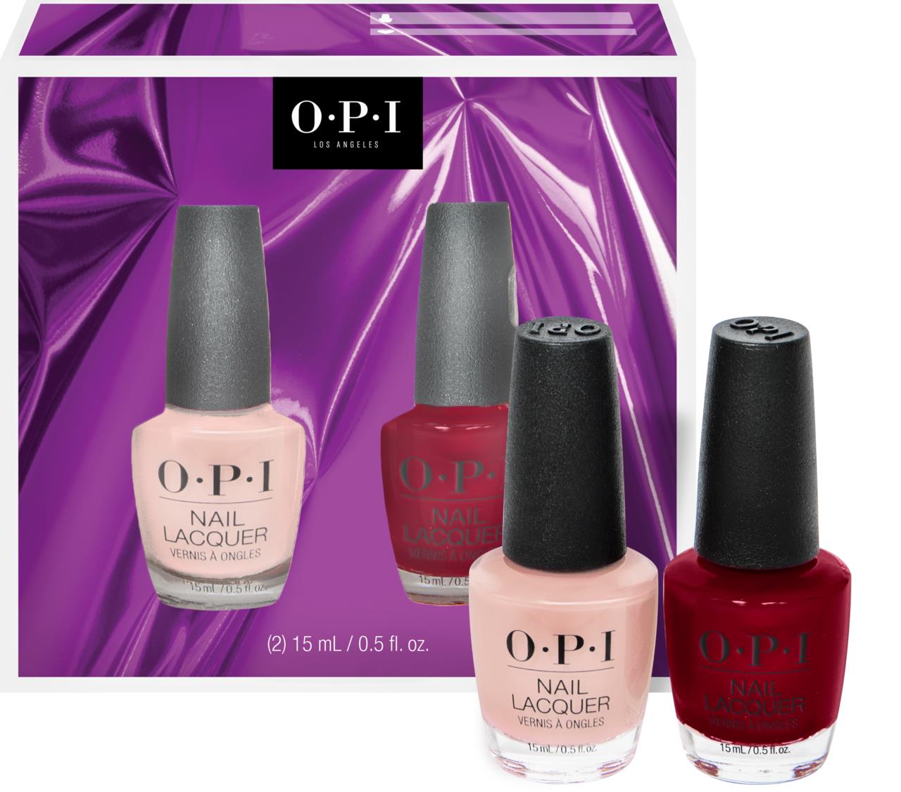 OPI Celebration Collection Holiday Nail Lacquer Duo #2 (Iconics) 12 ml ...