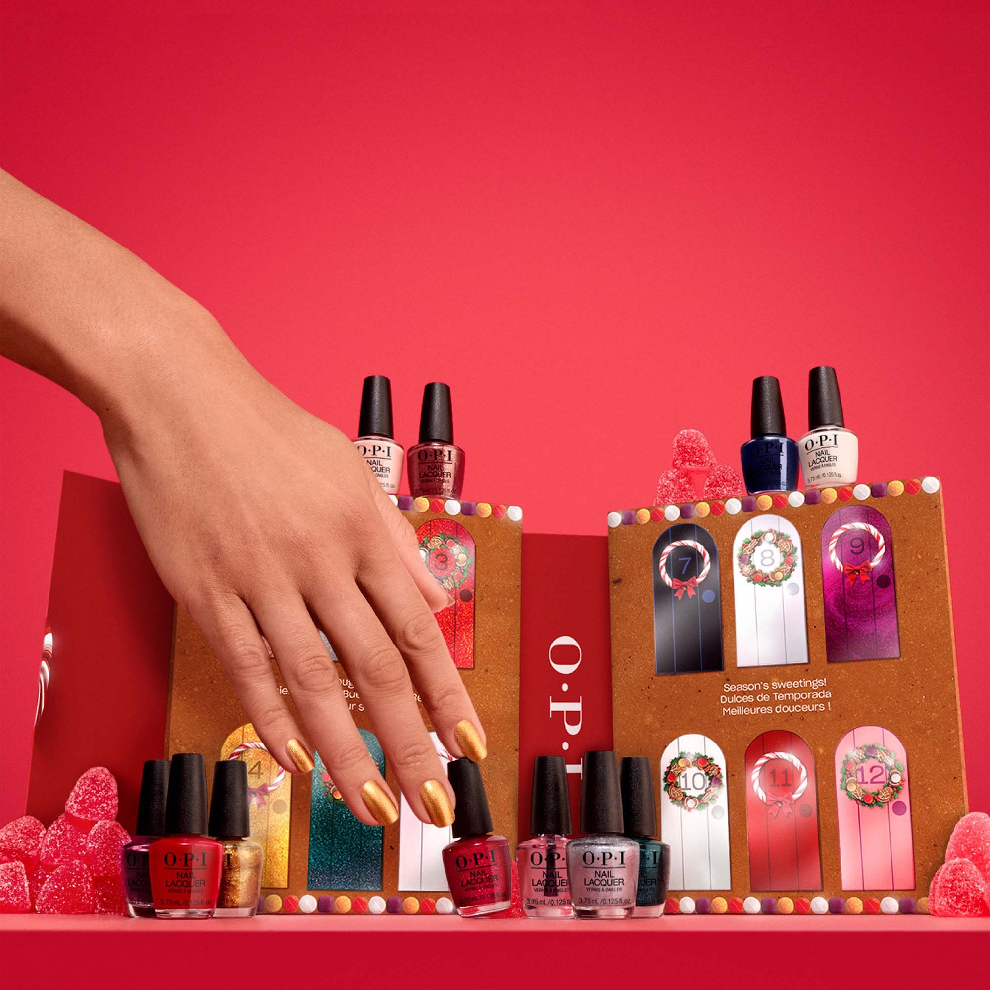 OPI Nail Lacquer Holiday Collection 12 PC Mini-Pack (obrázok 3)