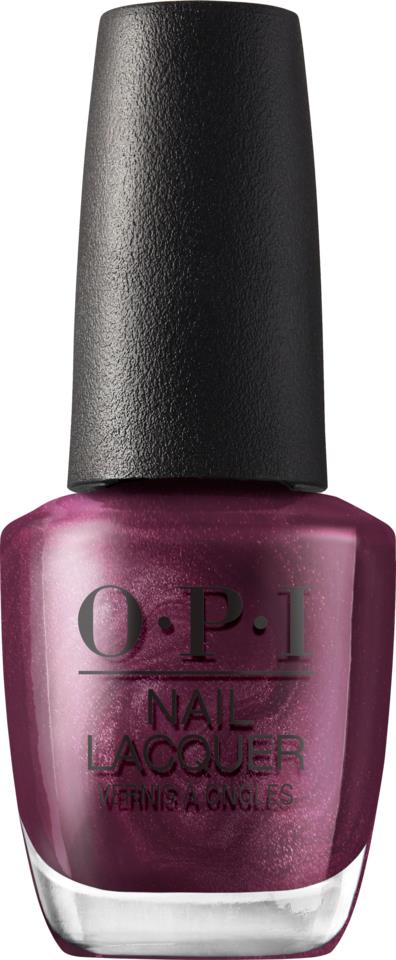 OPI Holiday Shine Bright  Nail Lacquer Dressed to the Wines