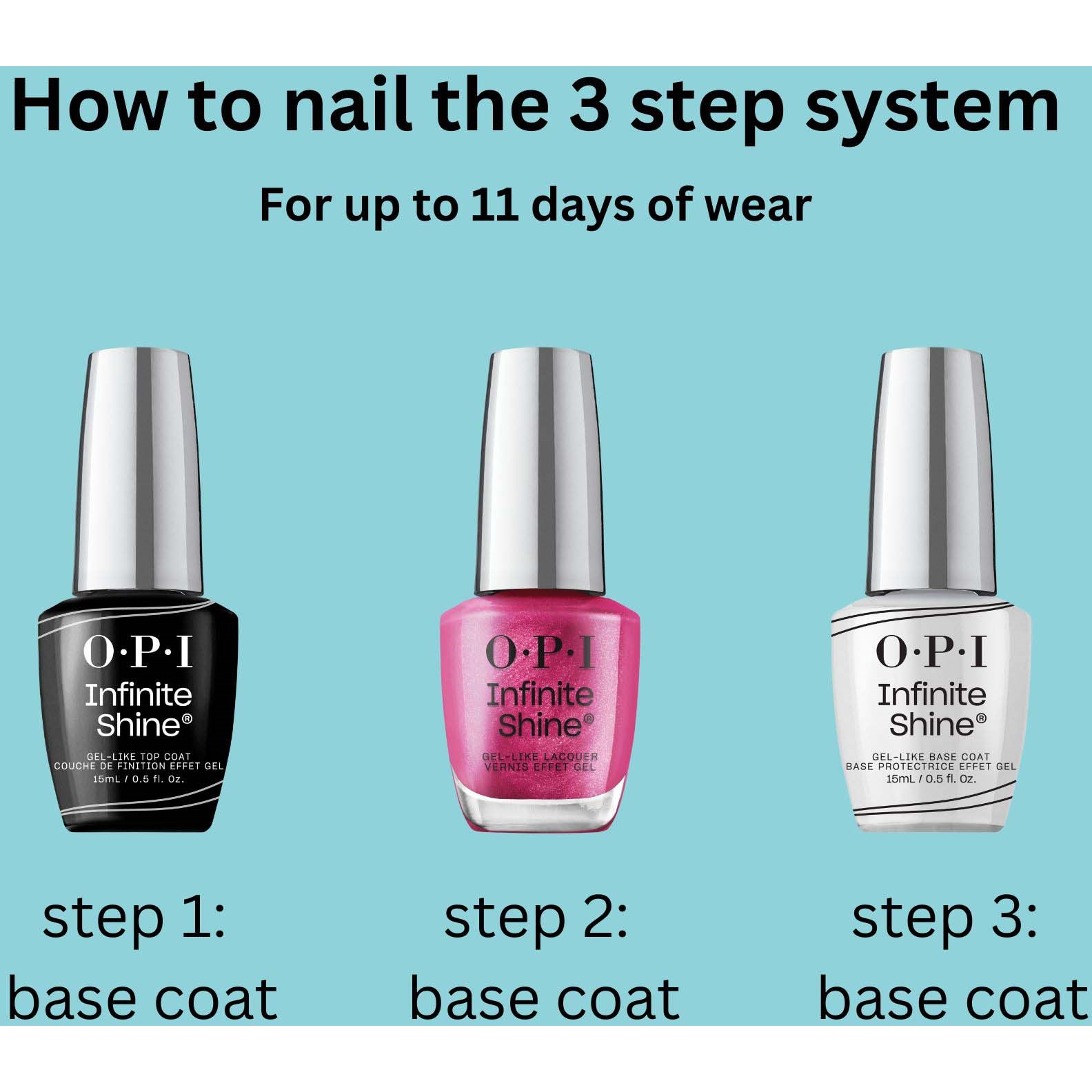 OPI Infinite Shine Alpine Snow (obrázok 4)