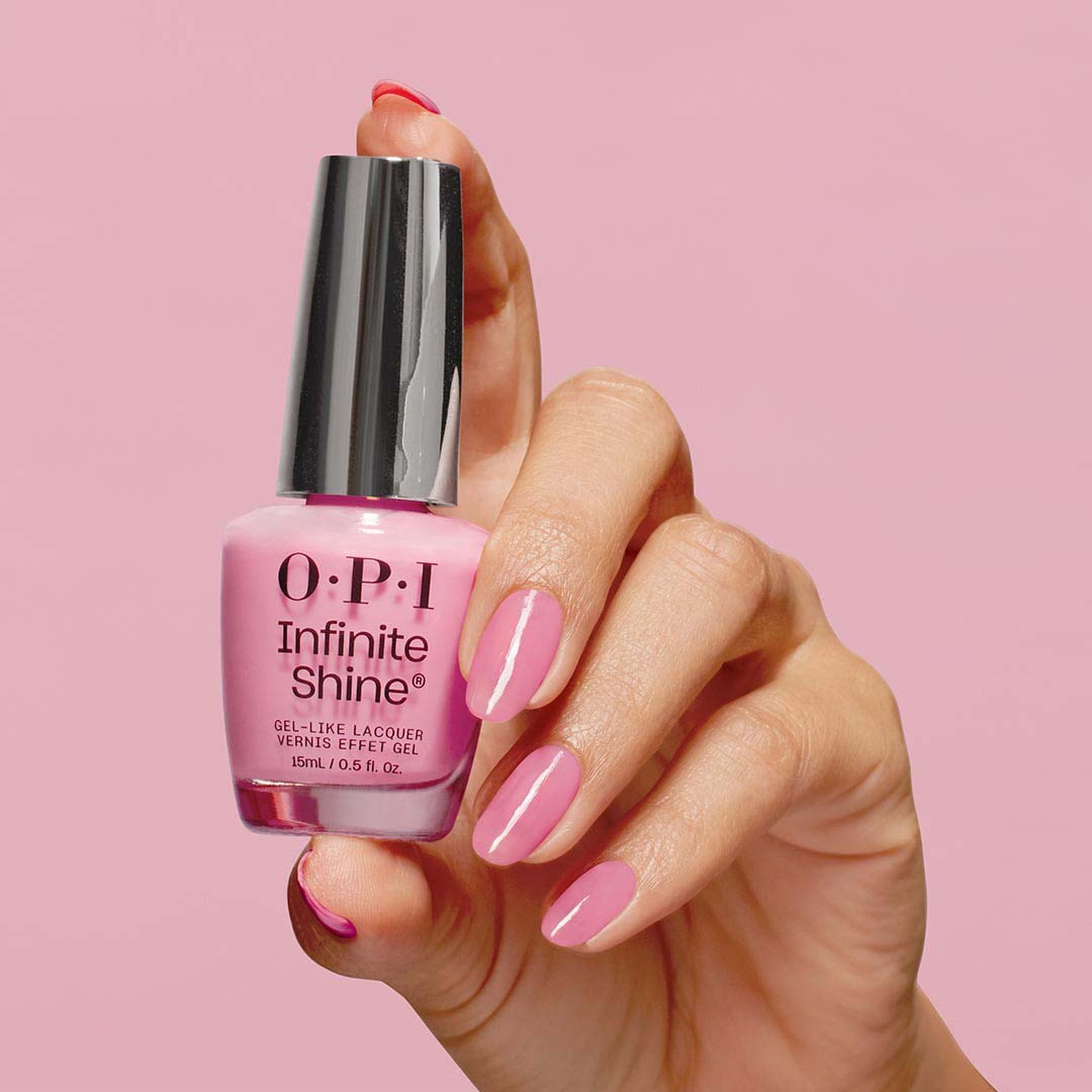 OPI Infinite Shine Flamingo Your Own Way (obrázok 4)