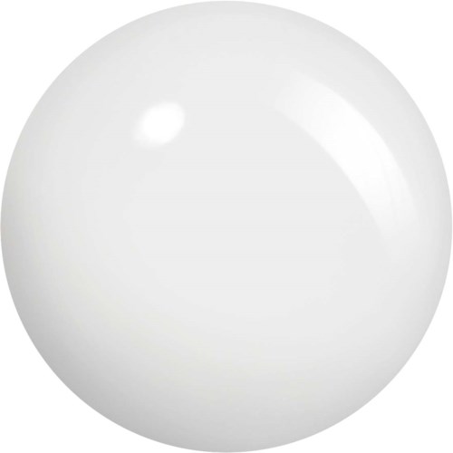 kiiltävä valkoinen ympyrän muotoinen esine, heijastuksia, sileä pinta, ei erityispiirteitä, mahdollisesti pallo tai kiiltävä pallo.