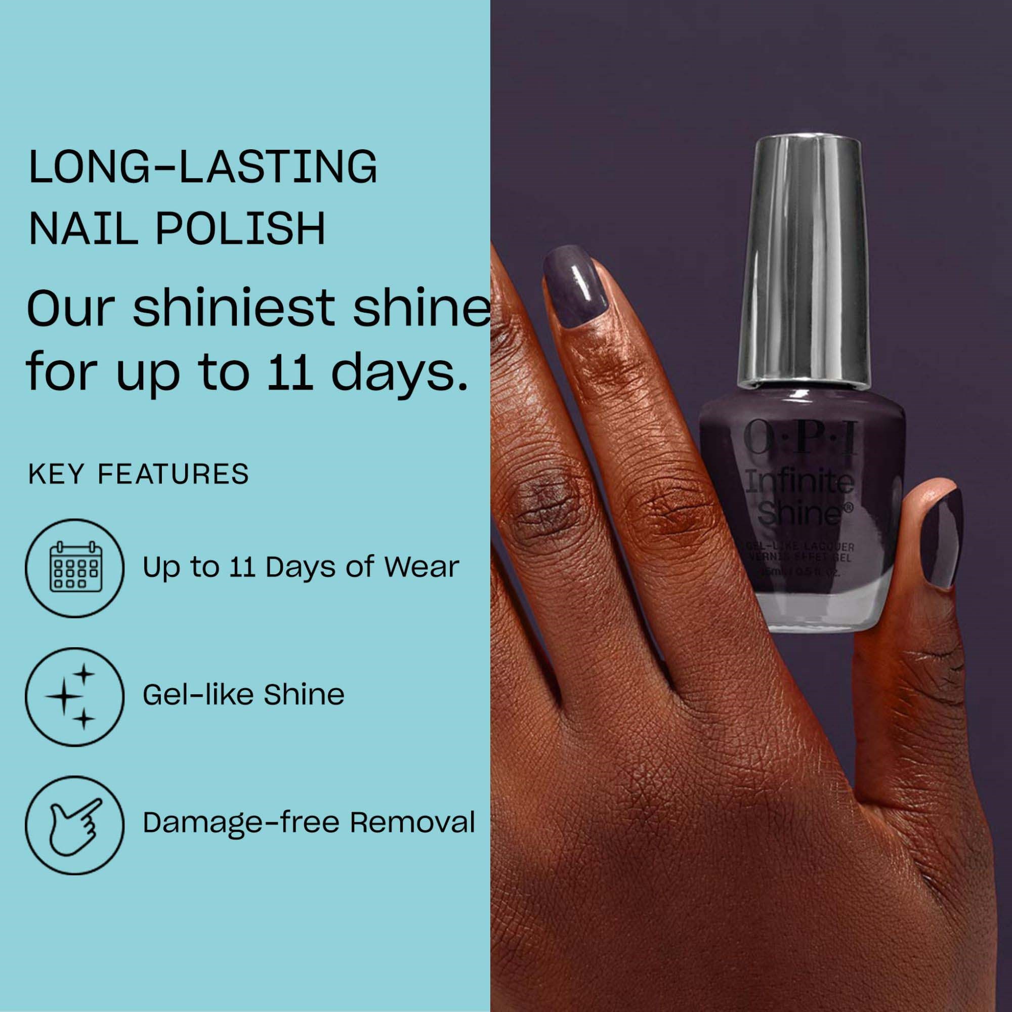 OPI Infinite Shine Lincoln Park after Dark (obrázok 3)