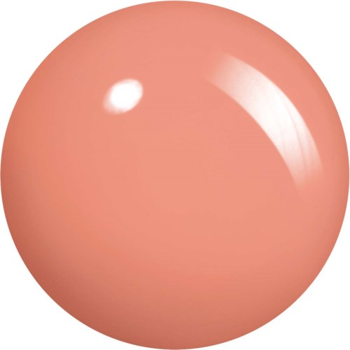 En glänsande, rosa sfärisk föremål med en ljus reflektion på ytan.