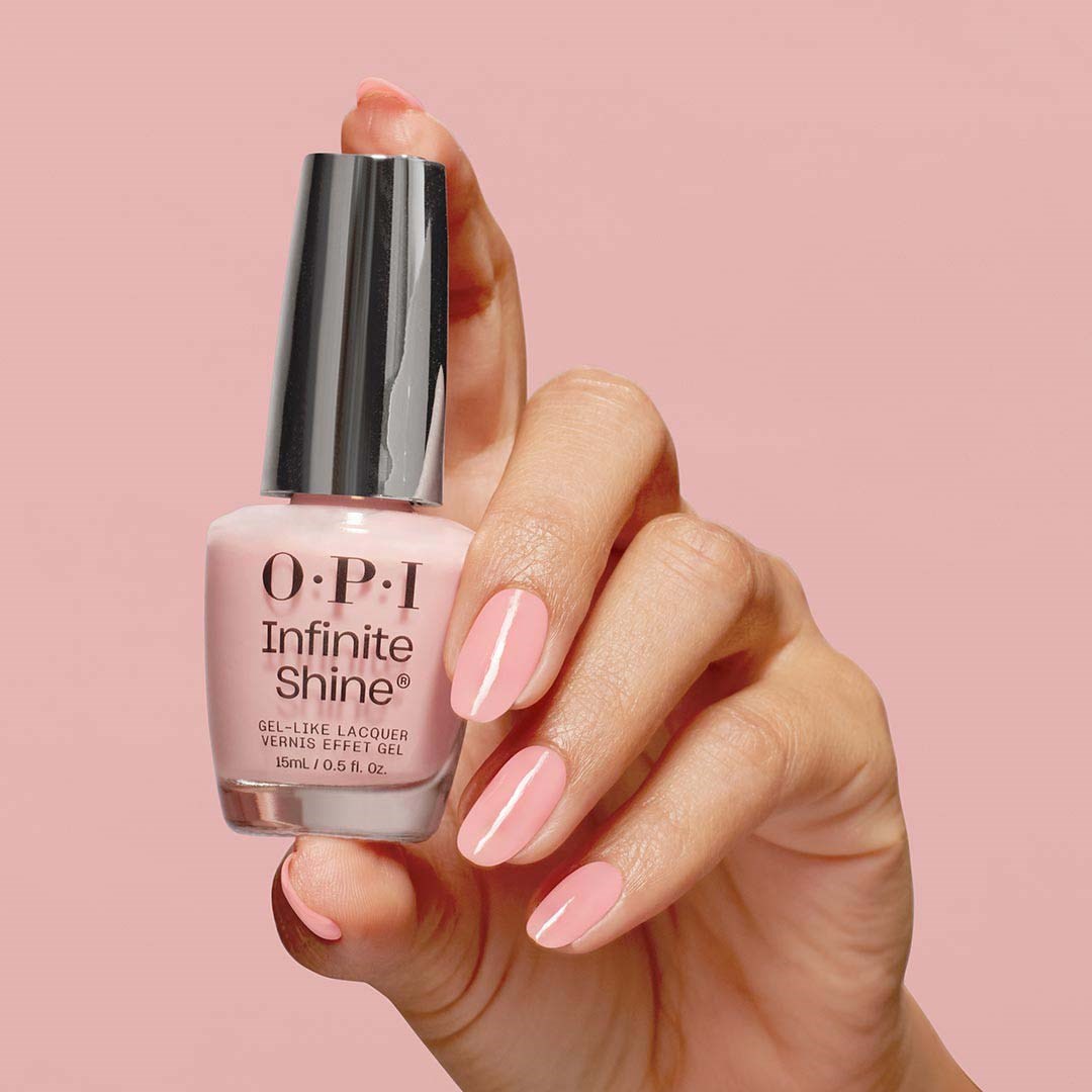 OPI Infinite Shine Pretty Pink Persevere (obrázok 4)
