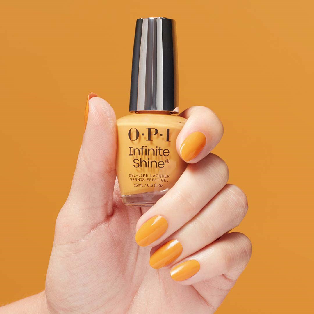 OPI Infinite Shine Ready, Sunset, Glow (obrázok 4)