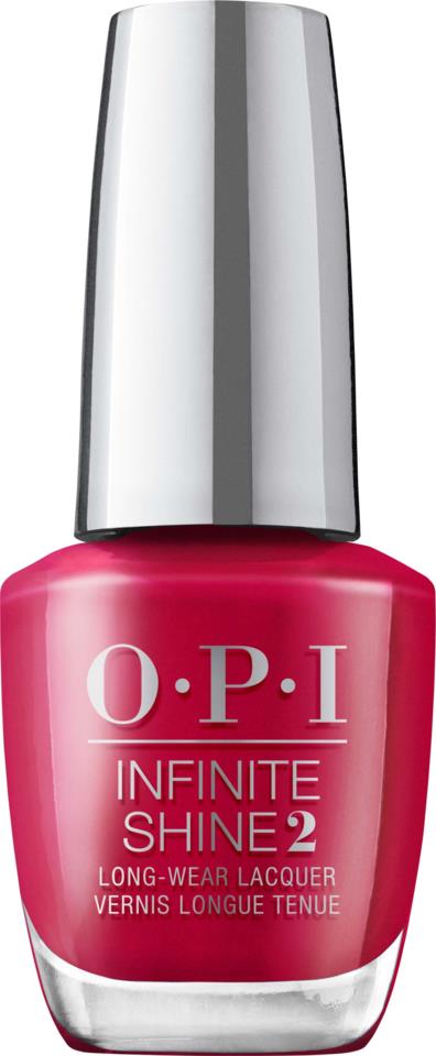 OPI Infinite Shine Red-Veal Your Truth