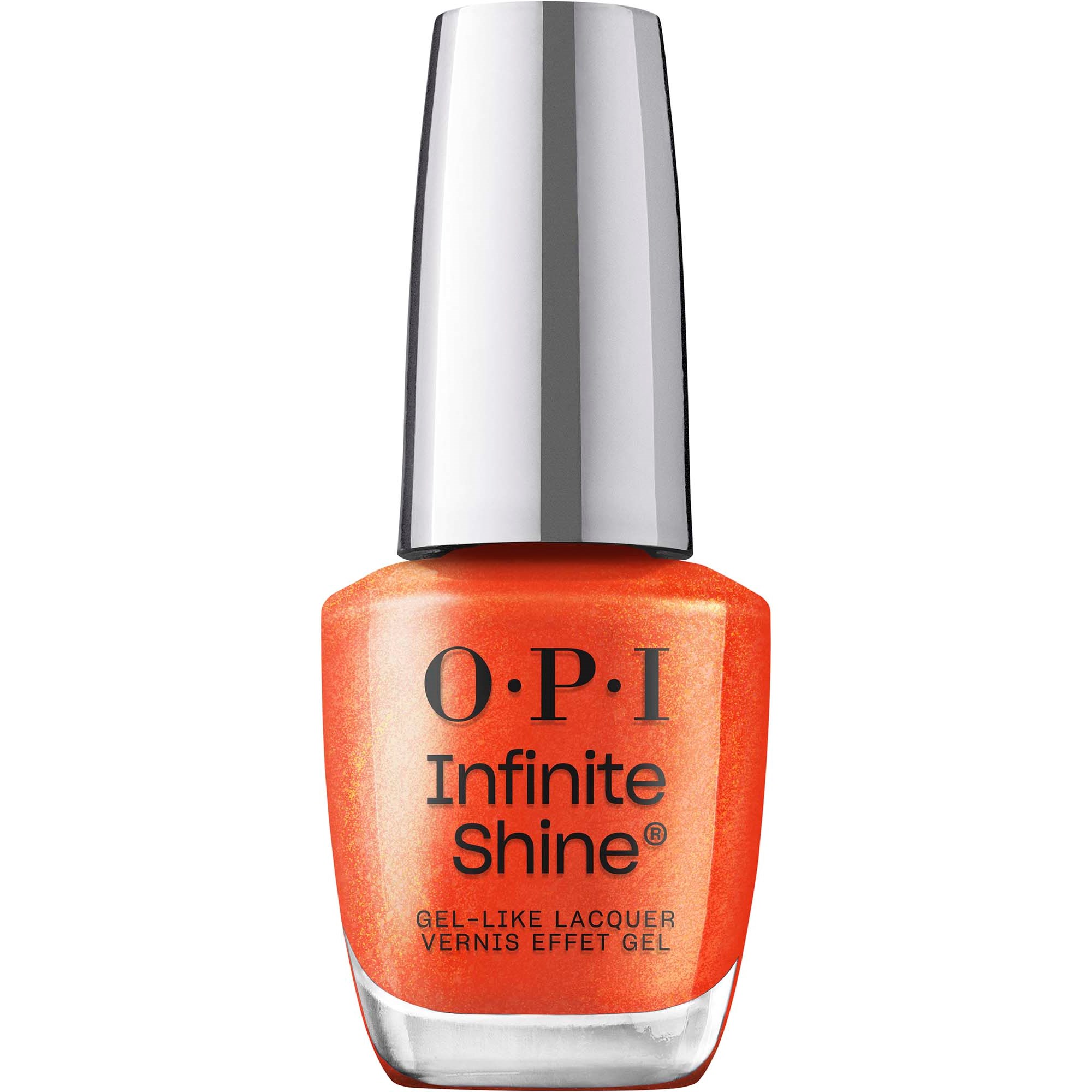 OPI Infinite Shine The New OPIcons Shock Em Orange billede