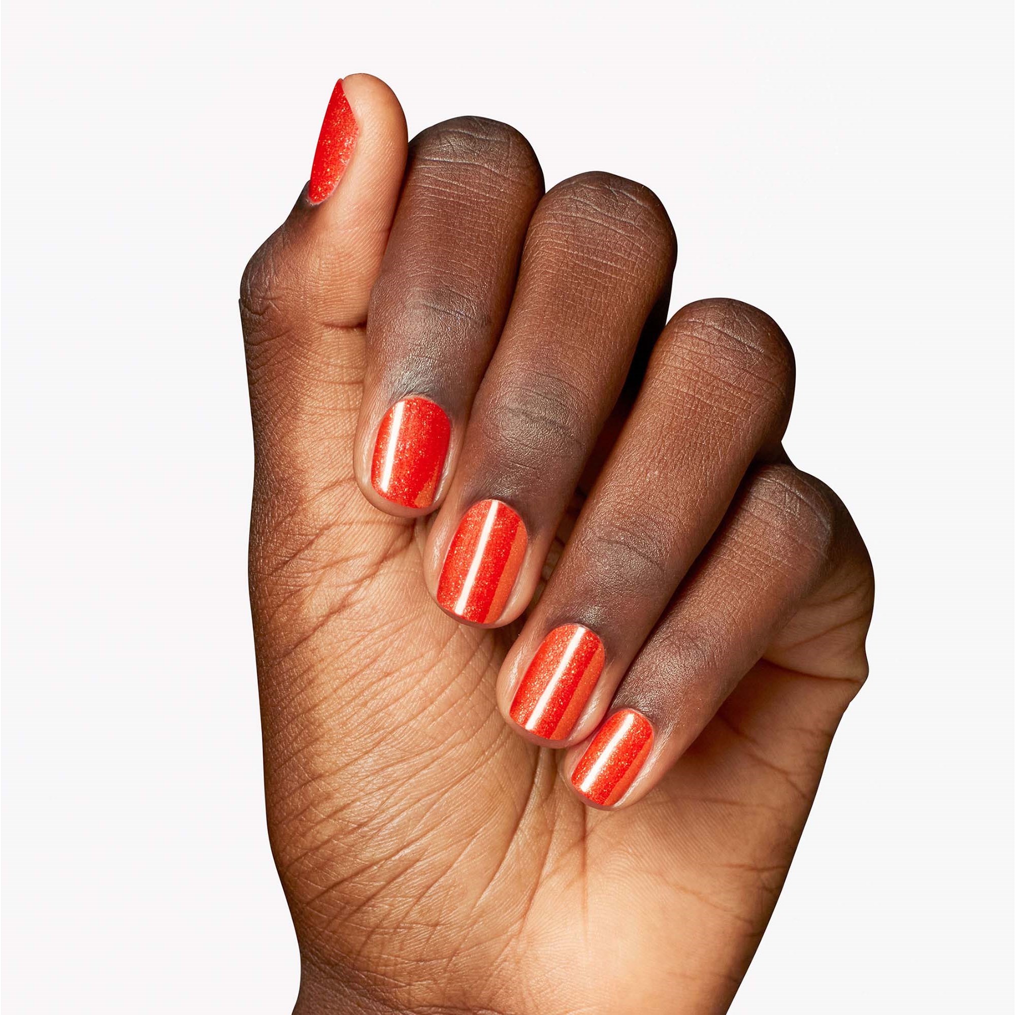 OPI Infinite Shine The New OPIcons Shock Em Orange (obrázok 4)