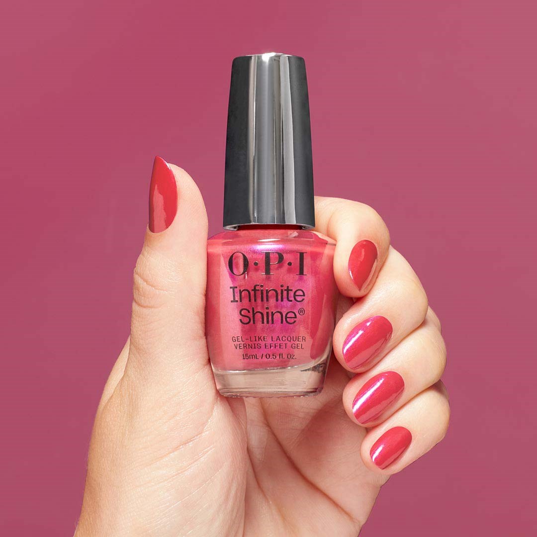 OPI Infinite Shine Strawberry Margarita (obrázok 4)