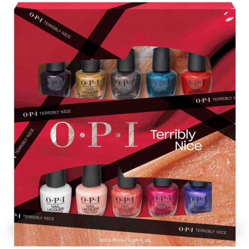 OPI Nail Lacquer Naughty & Nice 10 PC Mini Pack (Iconics) | lyko.com