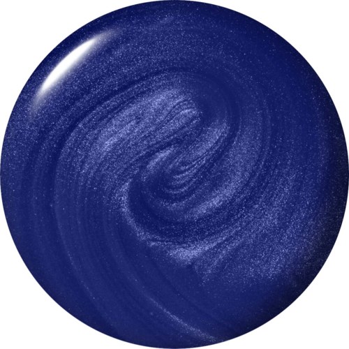 Een spiraalstelsel met veel sterren, helderder kern en een donkerblauwe achtergrond.
