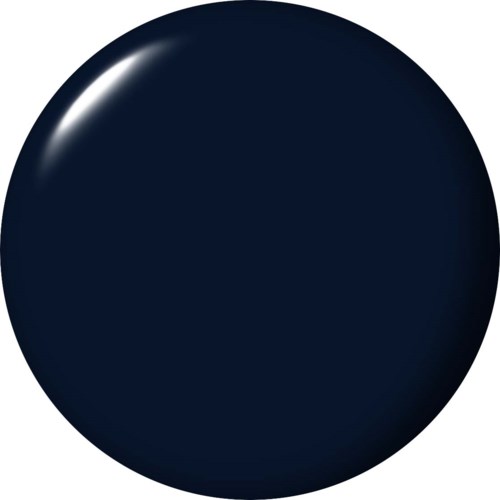 A shiny black ball with a bright reflection on the top left side.