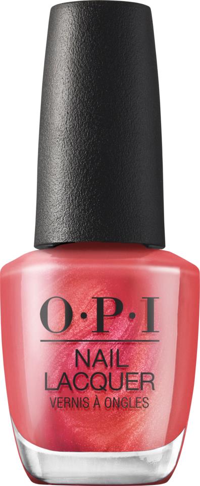 OPI Nail Lacquer Paint the Tinseltown Red