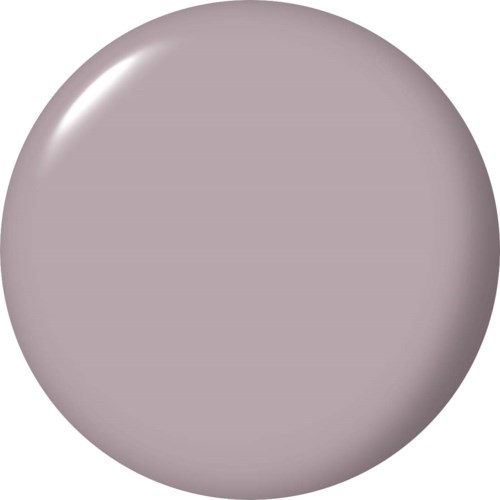 A smooth, shiny, round object with a purple hue and highlights indicating a reflective surface.