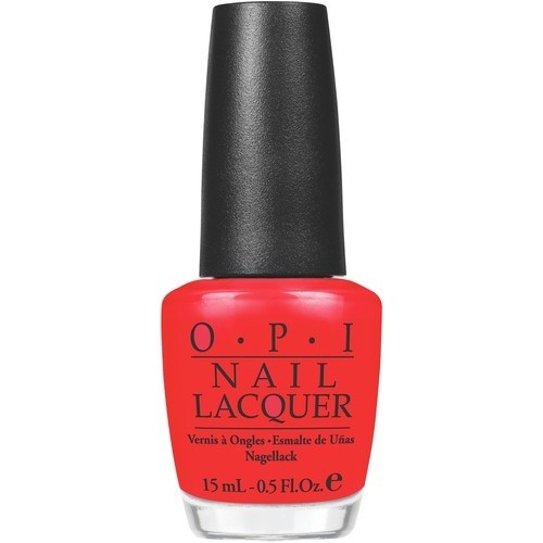 OPI Nail Lacquer Brazil Red Lights Ahead...Wher Red Lights Ahead...Wher