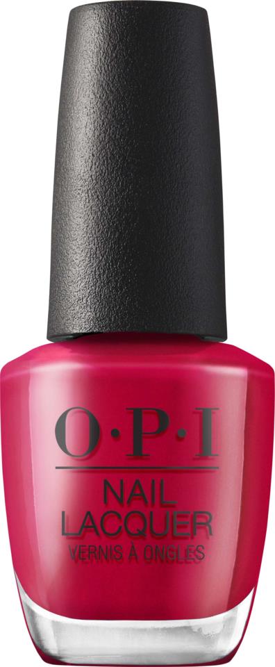 OPI Nail Lacquer Red-Veal Your Truth