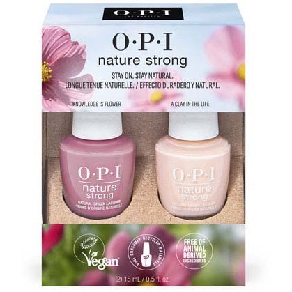 OPI Nature Strong Duo Pack (Knowledge Is Flower & A Clay In The Life)